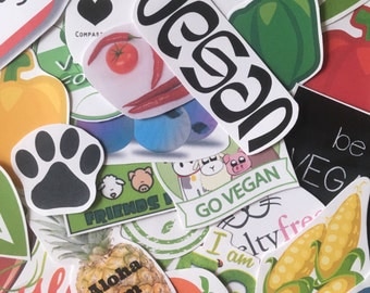 Vegan Sticker Pack (7)