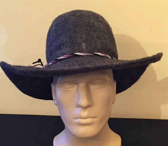 Pioneer Hat / with curled wide brim