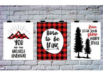 Wall Art Red 3 piece wall art | etsy Wall Art Red 3 piece wall art | etsy