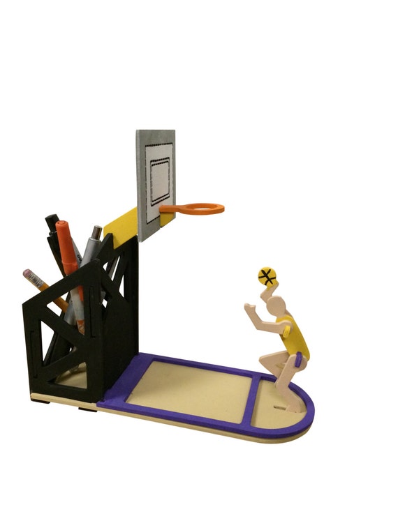 Basketball Pen/Pencil Holder Kit