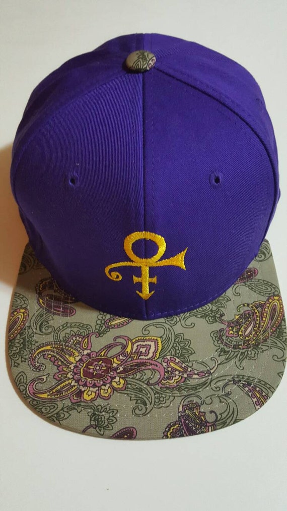 Purple Paisley Prince Snapback. LIMITED EDITION!!!