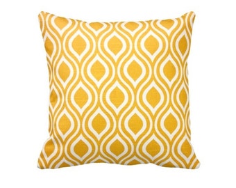 7 Sizes Available: Yellow Cushion Cover Yellow Throw Pillow Cover Yellow Pillow Cover Chevron Pillow 20x20 Pillow 17x17 Pillow