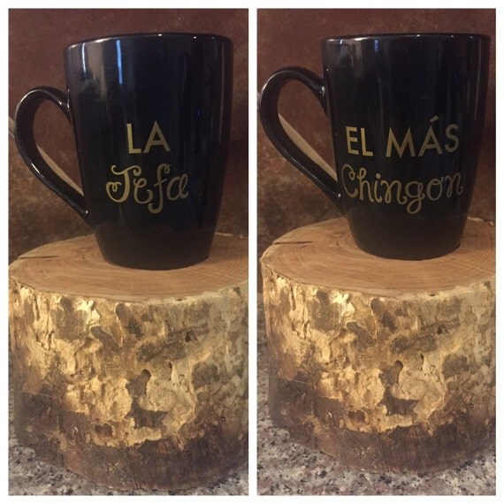 Spanish coffee mug set