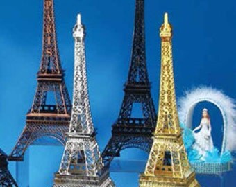 15" Eiffel Tower Replica, Metal Eiffel Tower Centerpiece, Paris Wedding, Eiffel Tower Centerpiece, Eiffel Tower Topper, Paris Wedding Decor