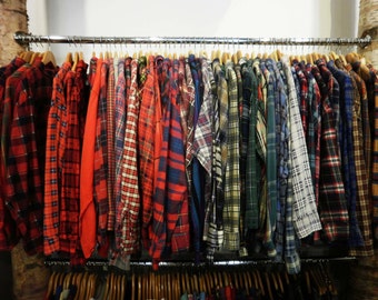 Vintage Oversized Flannel- You PICK Pattern