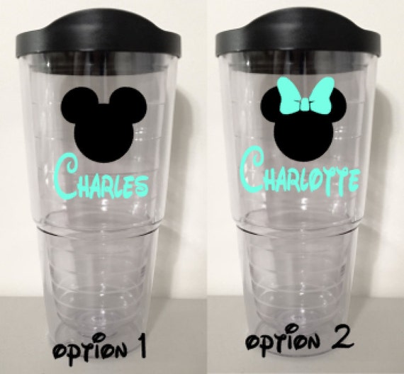 Personalized Disney Tumbler Disney 24 oz by AllisonsVinylDesigns