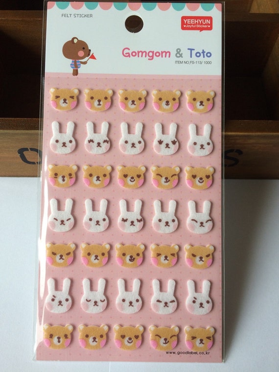 korean stickers diary deco sticker cute scrapbooking stickers