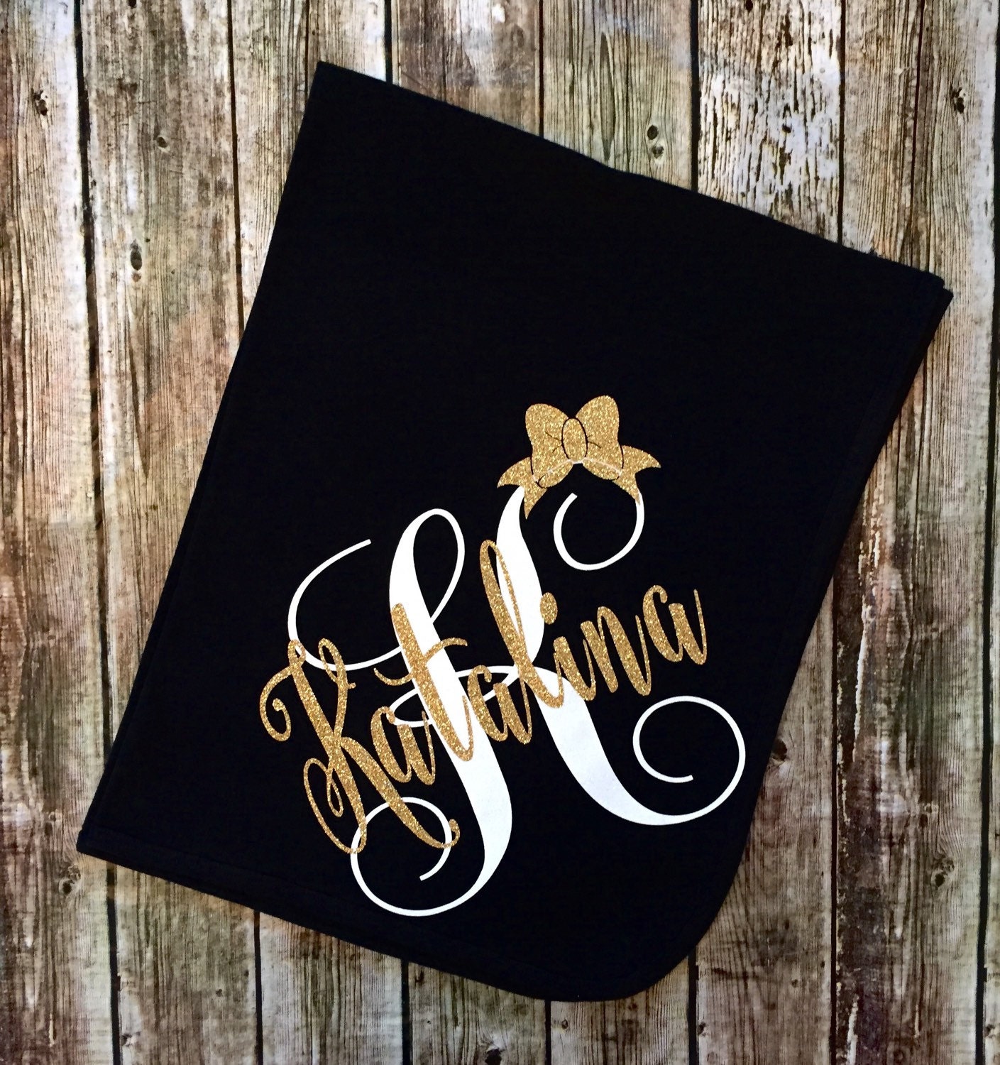 Monogram Baby Blanket Monograms Black Monogram Blanket