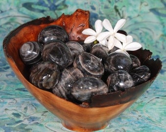 1 BLACK MOONSTONE Tumbled Stone - Black Moonstone Crystal, Black Moonstone Stone, Tumbled Black Moonstone, Black Moonstone Gemstone