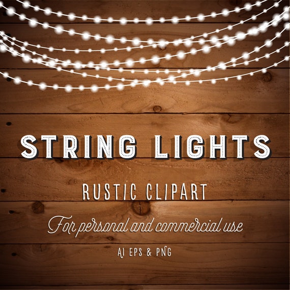 String Lights Clipart Fairy Party String Lights Clipart Fairy Party