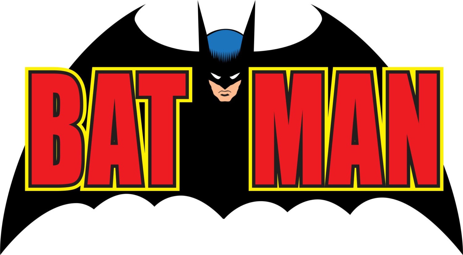 Batman 4 Vinyl Sticker Decal Full Color CAD Cut Car logo