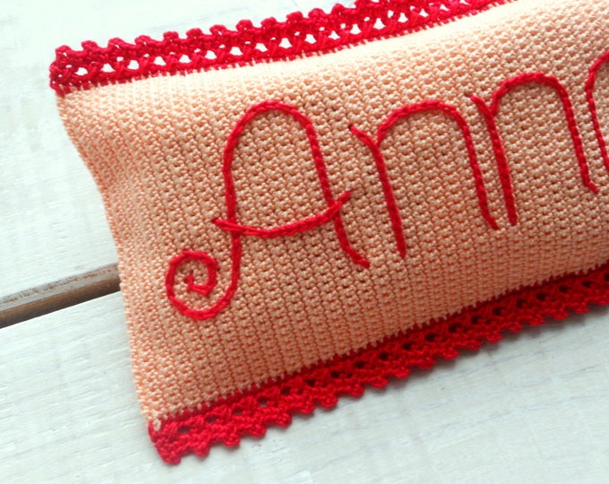 Mothers Day Personalizes Gift, Custom Glasses Case for Her, Custom Glasses Case for Anna, Personalised Gift for Her, Handmade Crochet Find