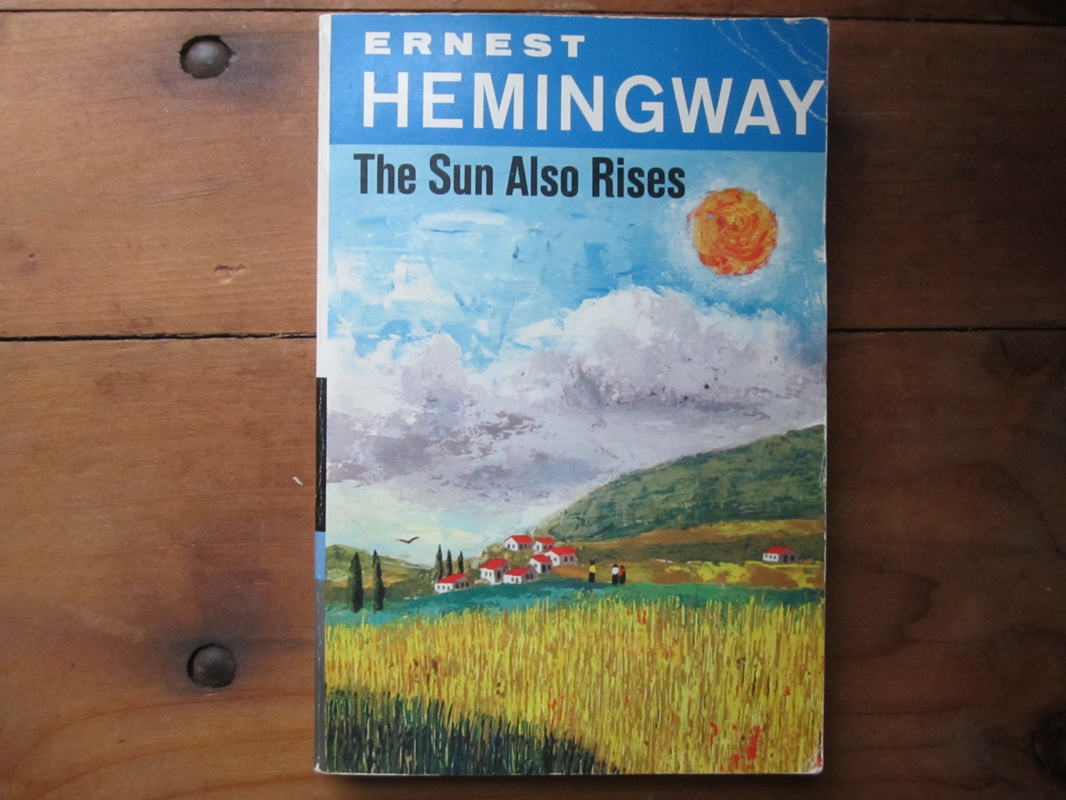 The Sun Also Rises Ernest Hemingway 1950s book vintage