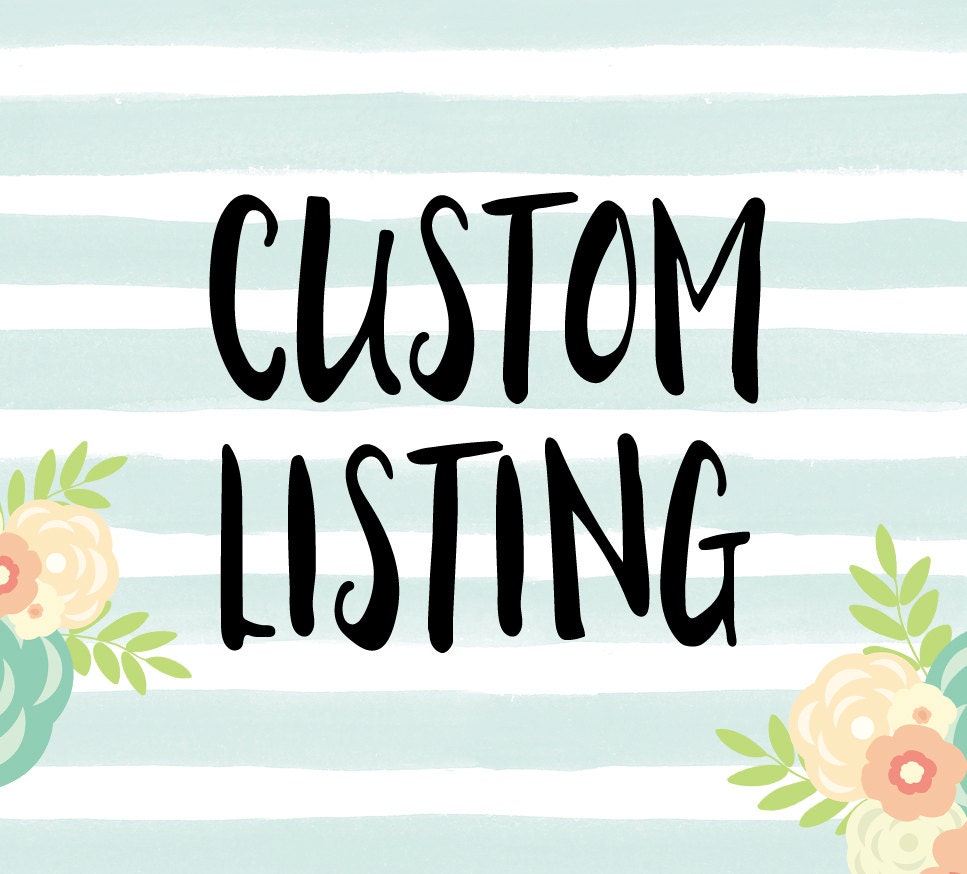 Custom Listing