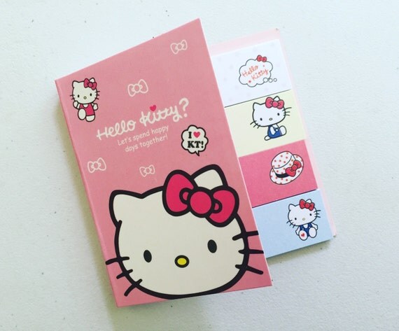 Hello Kitty Sticky Notes Post It Notes Reminder Notes Memo