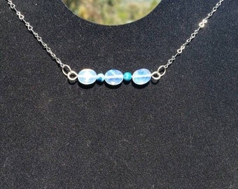 Opalite and Turquoise Necklace
