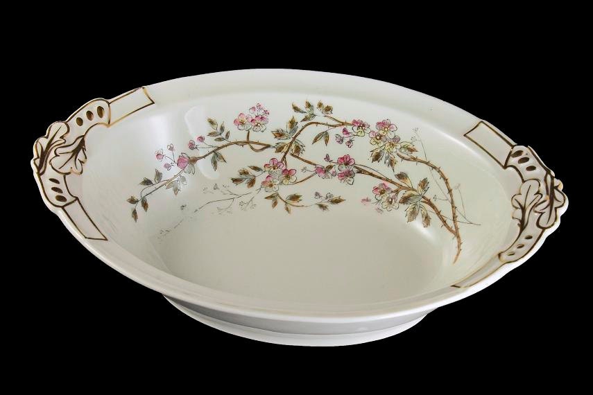 Antique Oval Vegetable Bowl B & D Limoges Bawo and Dotter
