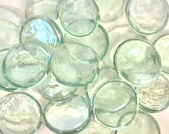 Clear Marbles, Flat Glass Bead Vase Fillers, Clear Gems, Clear Pebbles, Clear Stones, Vase Fillers, Clear Marbles, Glass Wedding Marbles