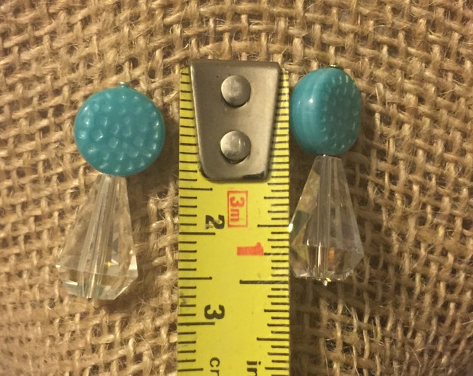 Turquoise teardrop earrings