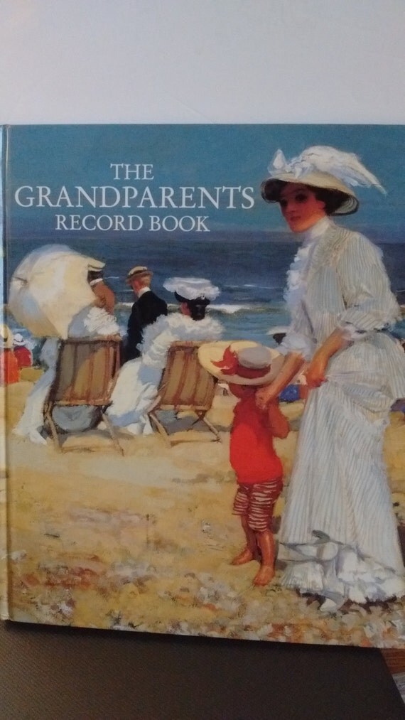 The Grandparents Record Book record MEMORIES with your