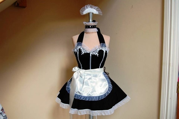 French Maid Costume . by BeBaGo on Etsy