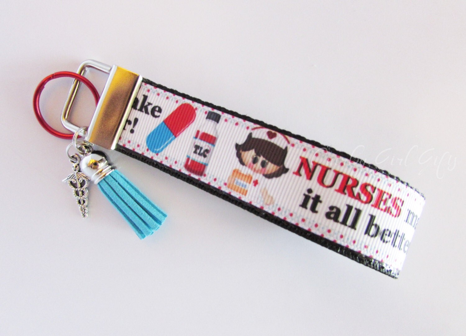 Nurses Make It All Better Key Fob Nurse Key Fob Nurse