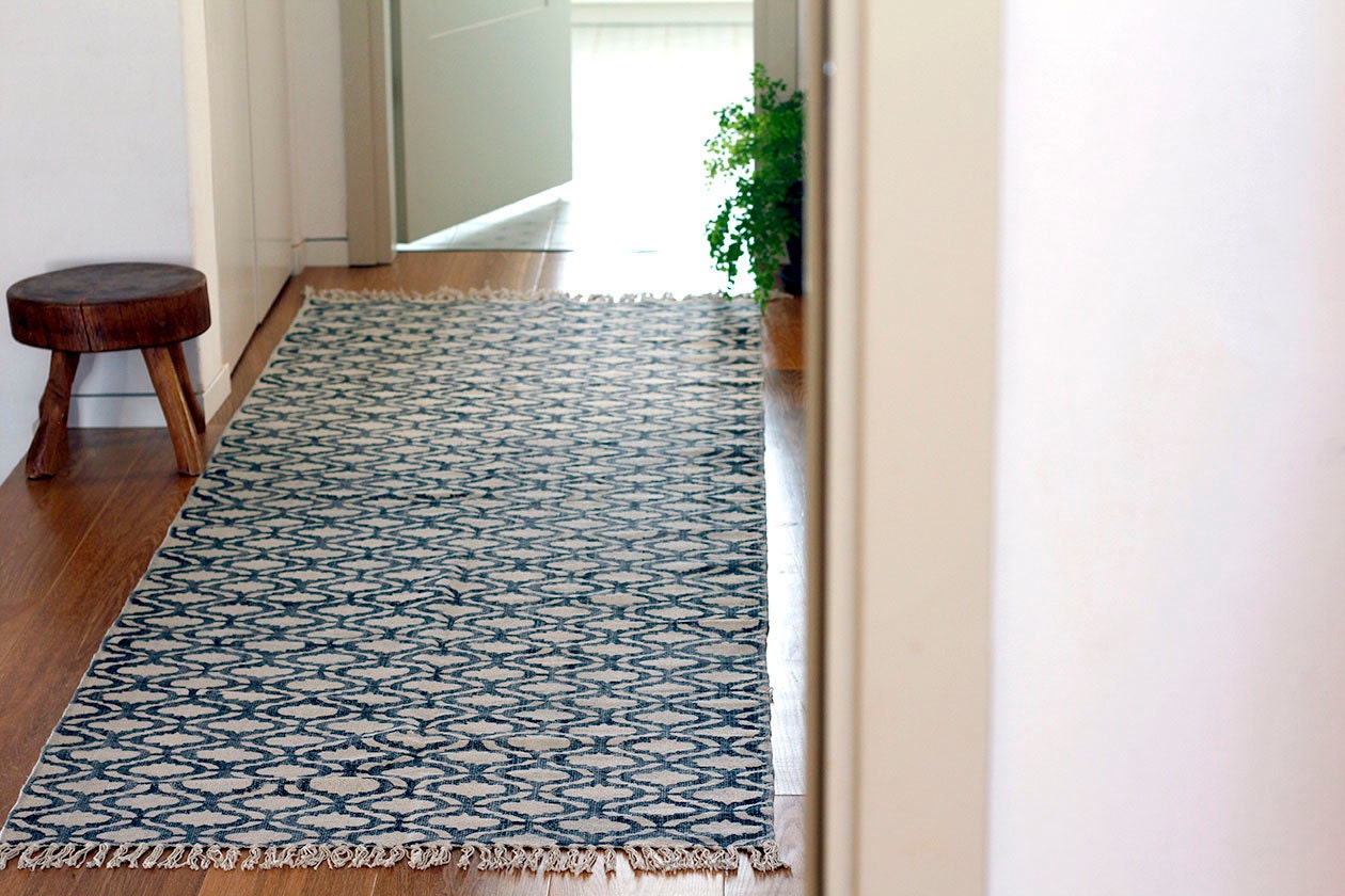 Hallway rug rug runner black and white rug runner rug