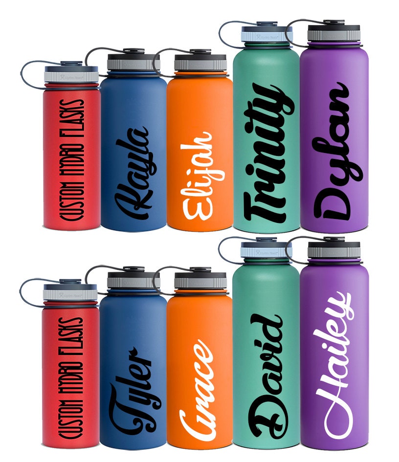 Personalized Name Decals Script Name Decals Hydro Flask