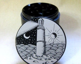 Lighthouse Herb Grinder - Artist Original