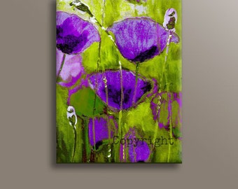 Purple Wall Decor purple art | etsy Purple Wall Decor purple art | etsy