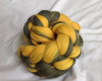 Wool Roving Top Braid, SUPERWASH, for Spinning, Blending & More