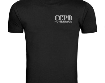CCPD Central City Police Department Forensics Star Laboratories T Shirt The Flash TV Series Barry Allen Action Comic Fast Runner Star Labs