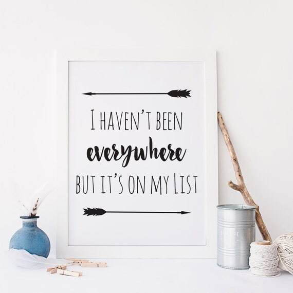 I haven't been everywhere but it's on my list Quote