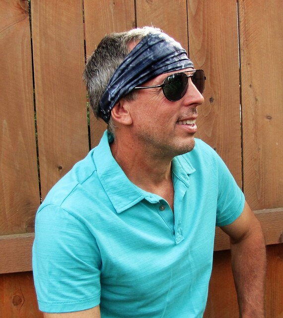 Mens Headbands Headband for Men Tie Dye Headband Men Yoga