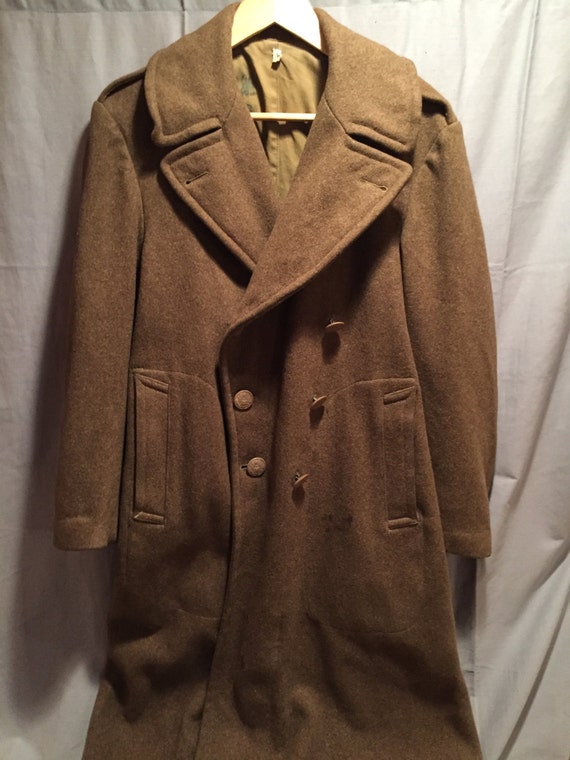 DANIEL//WW2 U.S Army EM Winter Greatcoat
