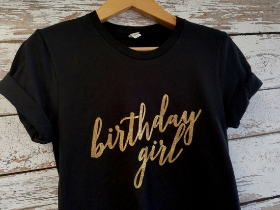 Boyfriend tee / Birthday Girl T-Shirt / Birthday shirt Ladies