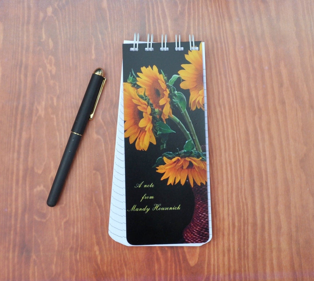 Spiral Bound Set of 3 ToDo List Personalized Note Pads