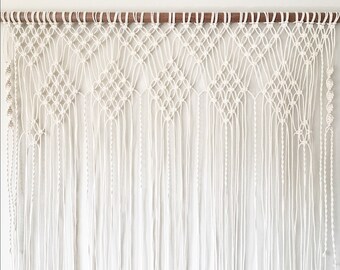 Large macrame wall hanging. Wedding backdrop. New home. Gifts. Wedding. Gifts for her. Home sweet home. Backdrop. Macrame. Wall hanging. Art