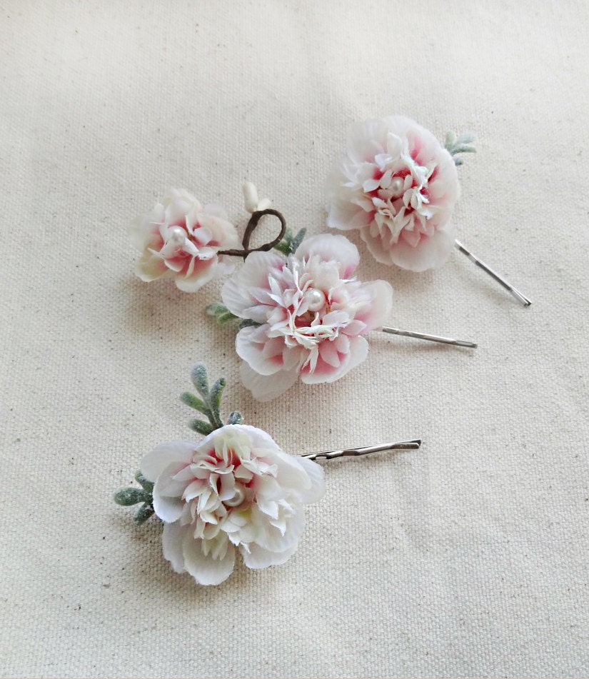 bridal hair hair pins flower hair pins bridal headpiece