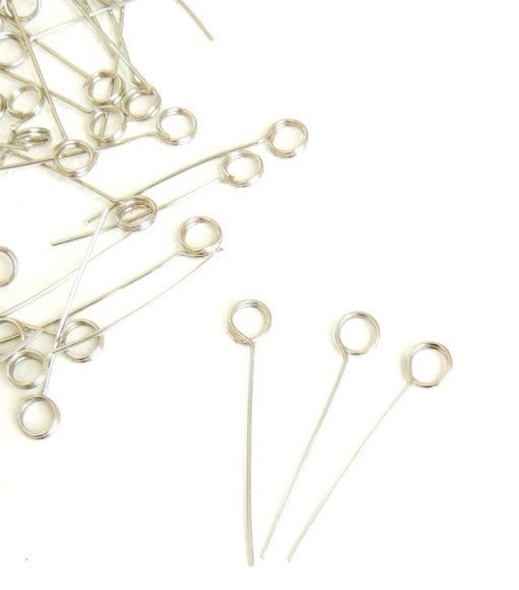 Silver Gold Wire Place Card Holders No Base DIY Swirl Sprial Stems