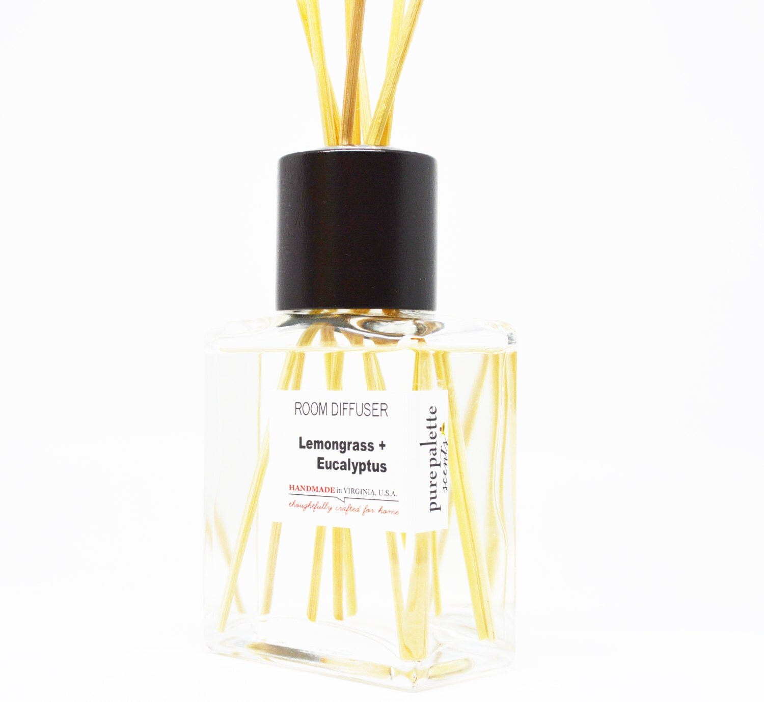 Lemongrass Eucalyptus Reed Diffuser Oil Fragrance Home