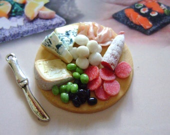 Dollshouse Food , tray with salumi
