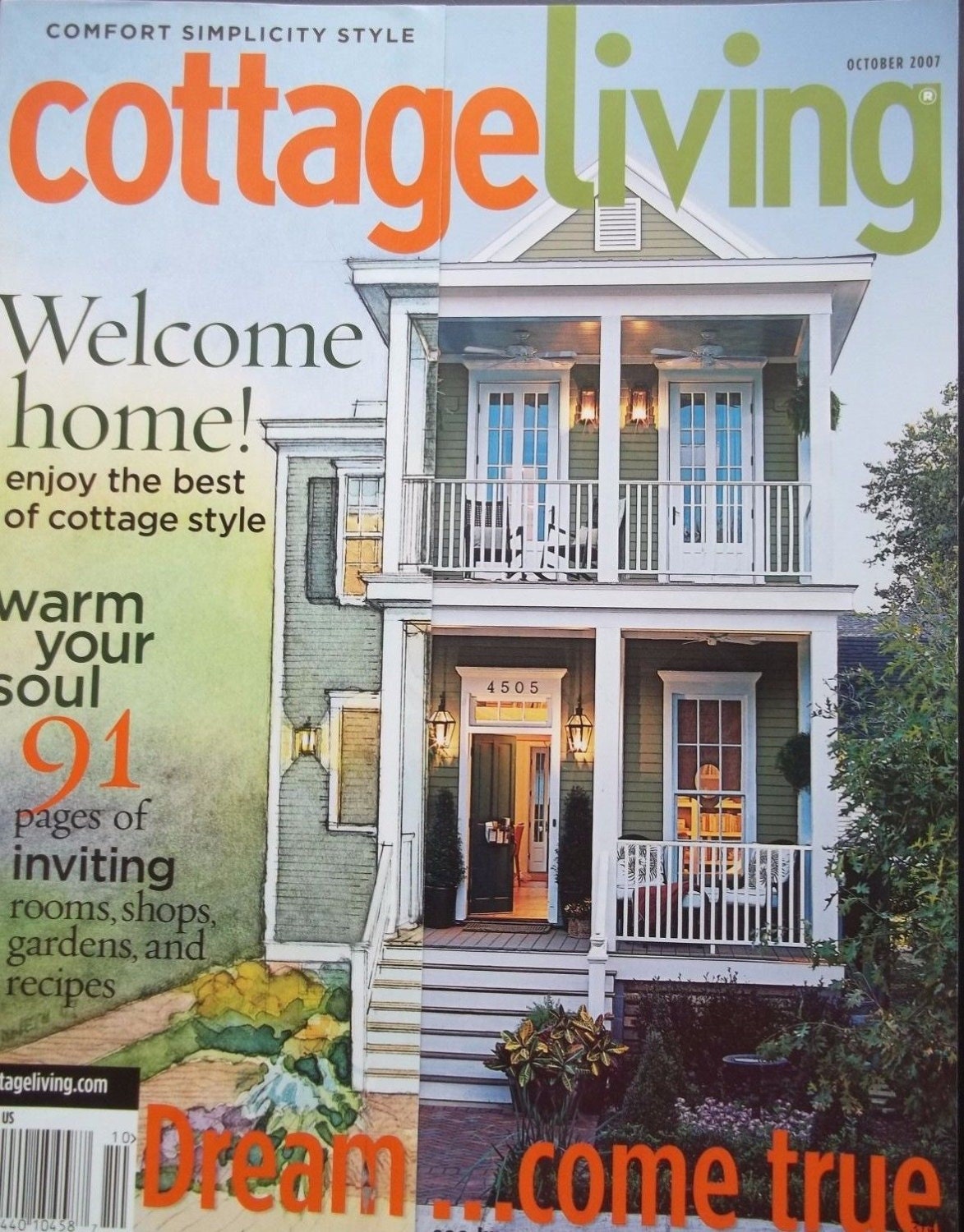 Cottage Living Magazine Dream...Come True October by 5girls09