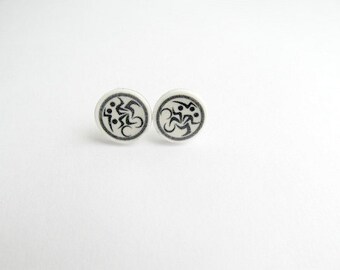 Triathlon Stud Earrings