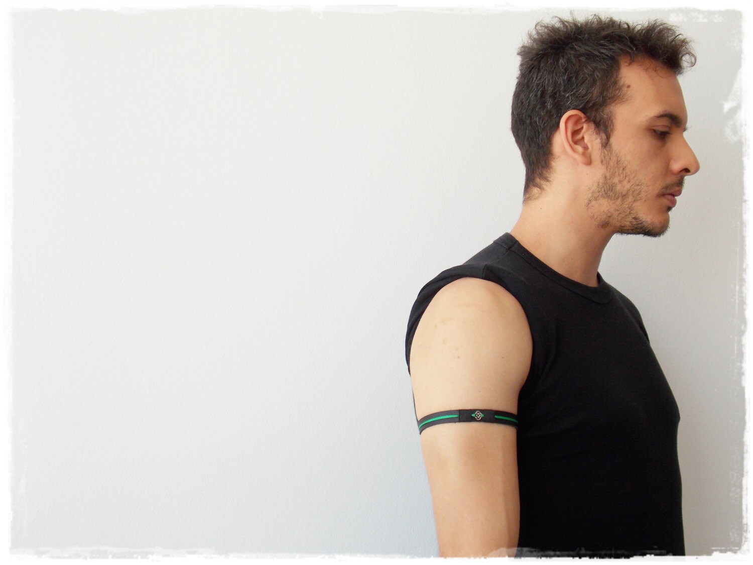 Upper Arm Bracelet Celtic Leather Armaband Elven LARP