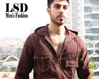 Mens Overall-Tailor Maid Jumpsuit, Long Sleeve Jumpsuit, Mens Jumpsuit,Denim Jumpsuit,Mens Fashion, Tailor Maid Designs, Mens Clothing