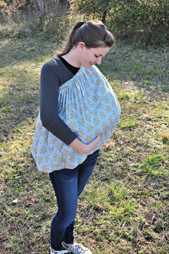 Nursing Cover Breastfeeding Cover Geometric by RobinsAndBobbins