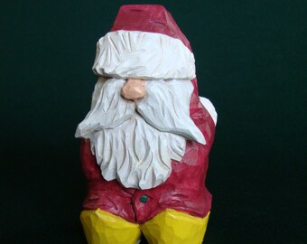 Santa Wood Carvings curated by The Wood Carvers of Etsy on Etsy