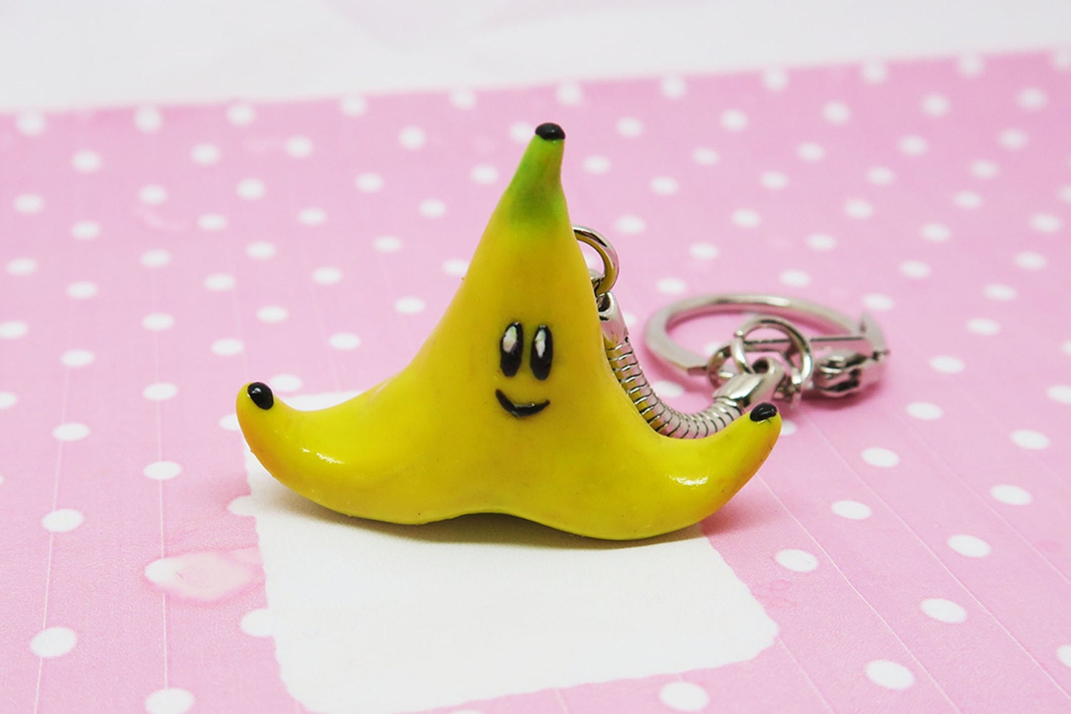 banana plush keychain