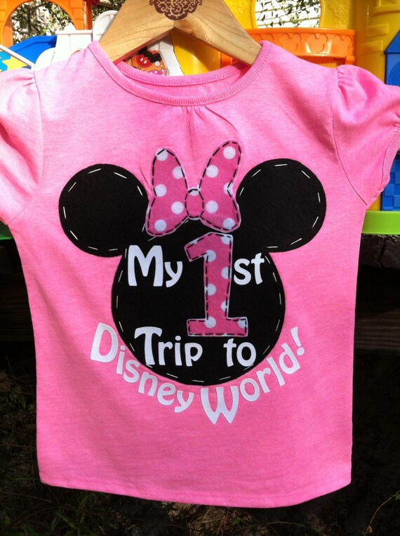 first trip to disney world shirt